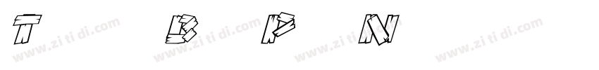 TransitBackPos Norma字体转换
